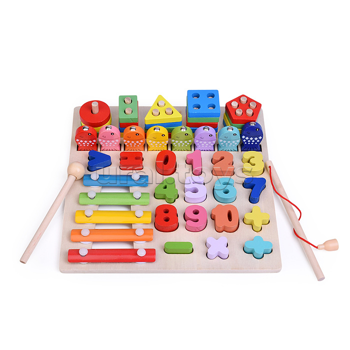 Игра развивающая "Веселая рыбалка - считалка"