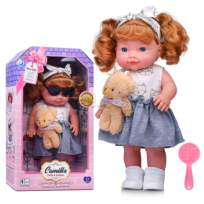 Кукла "Камила" с аксессуарами, в коробке