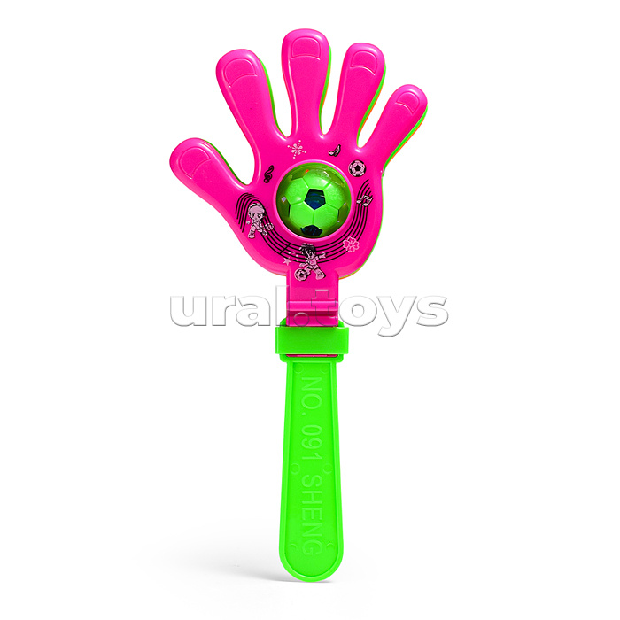 Игрушка Стучалка - хлопалка "Звонкая ладошка" в пакете