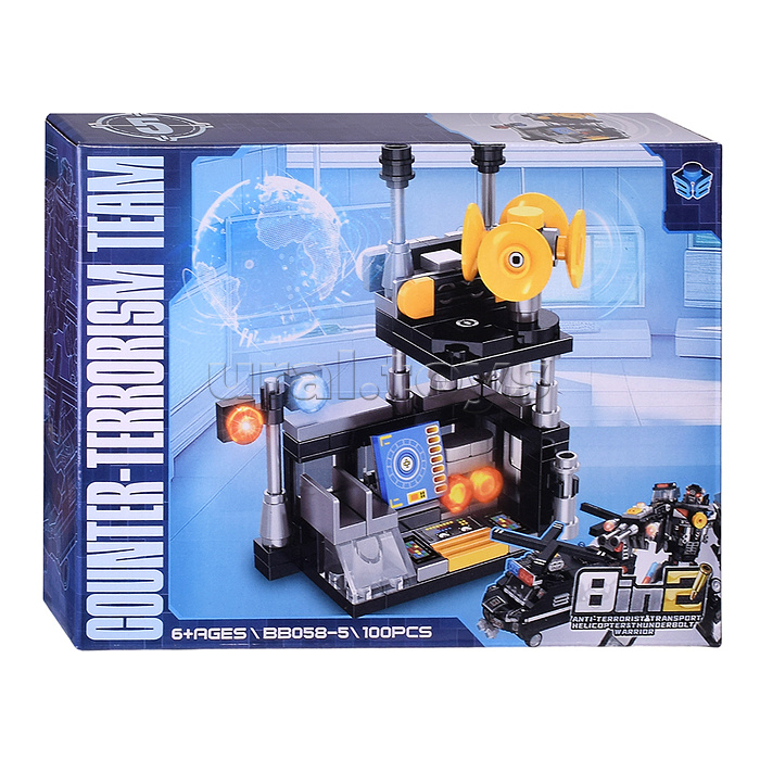 Конструктор "Антитеррористическая команда" в коробке