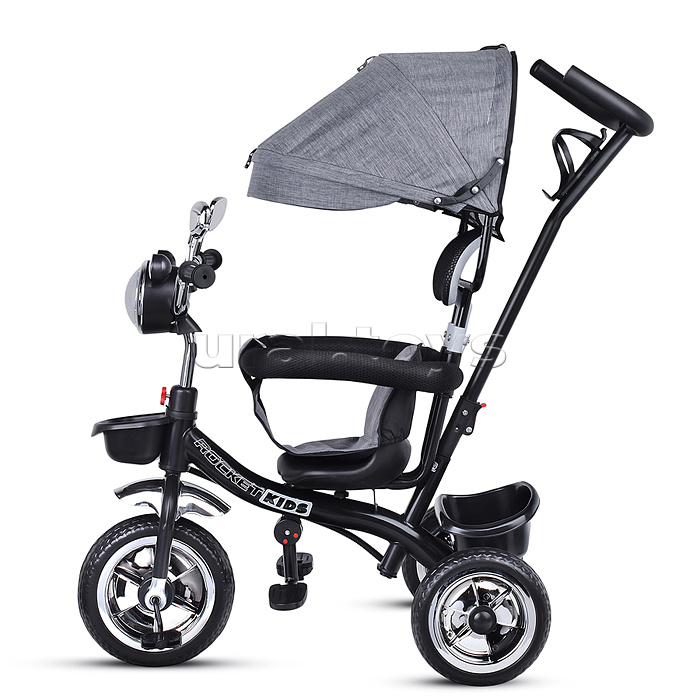 Велосипед 3-х колесный, серый