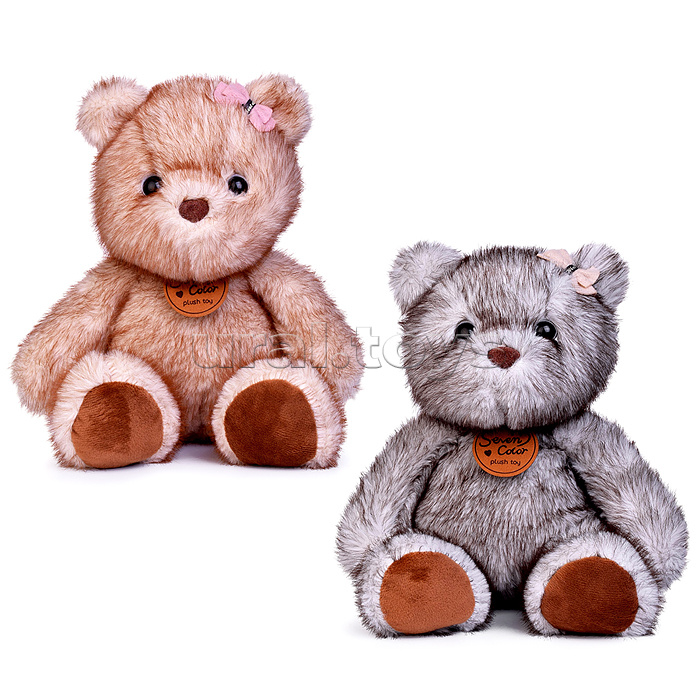 Мягкая игрушка "Медведь с заколочкой" 28 см