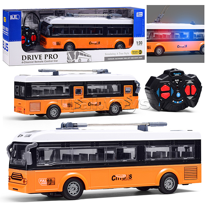 Машина "Городской транспорт" р/у, 27 MHz, в коробке