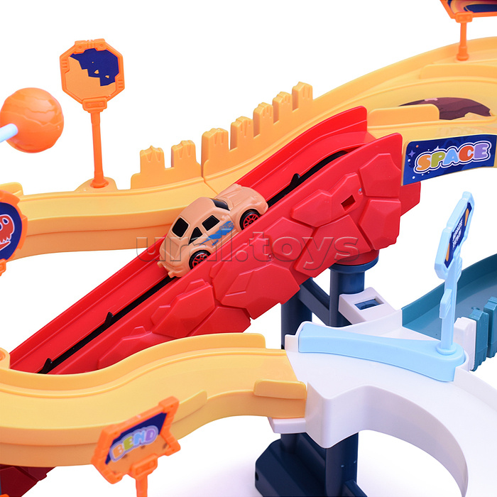 Парковка "Космические динозавры" в коробке