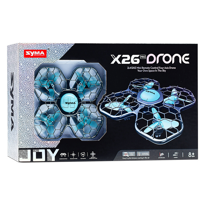 Квадрокоптер "Кобра" р/у, 27 MHz, в коробке