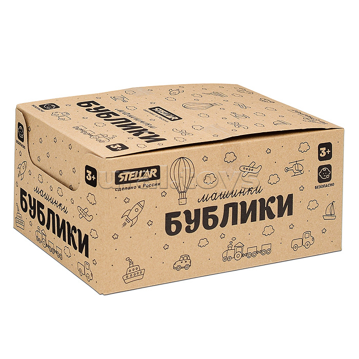 Машинка "Бублик" в шоу-боксе. Коллекция "Зефир"