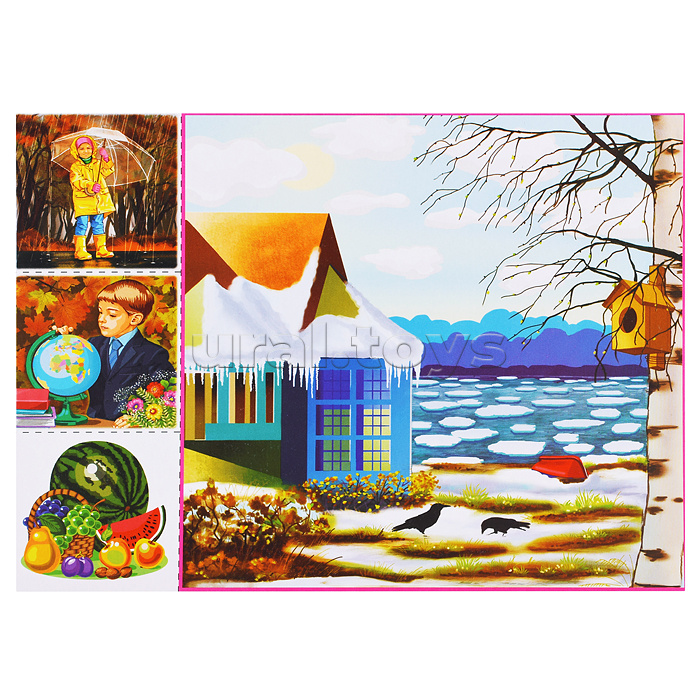 Игра - лото "Найди пару.Времена года"