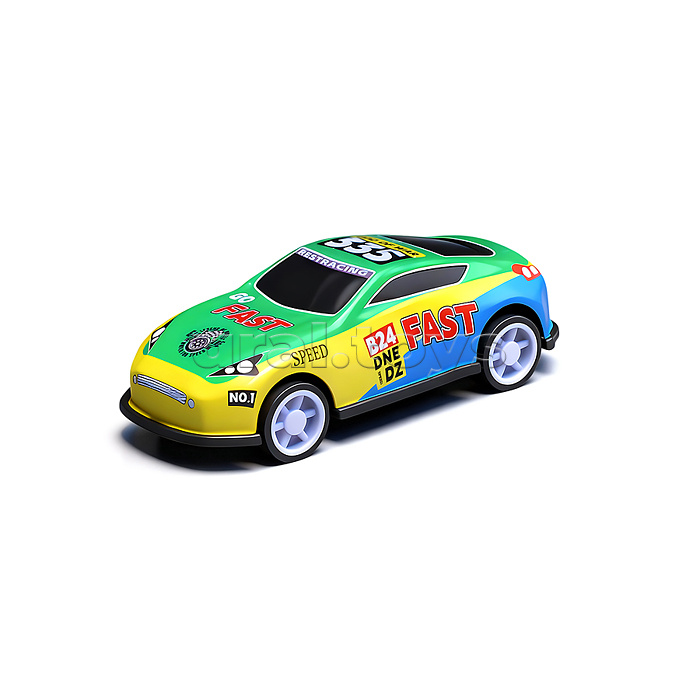 Набор машин "Мега заезд" (металл.) в коробке