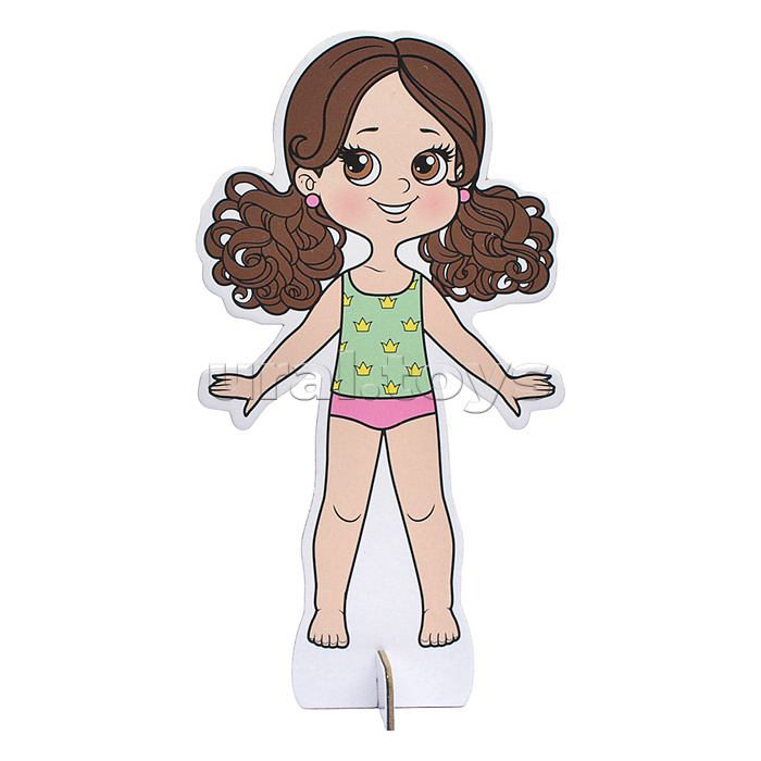 Магнитная игра. Одень куклу. Модница Злата