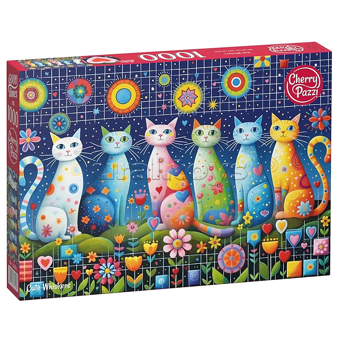 Пазлы 1000 "Волшебные кошечки"