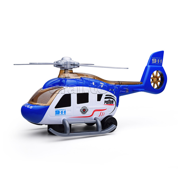 Вертолет "Ураган" на батарейках, в коробке