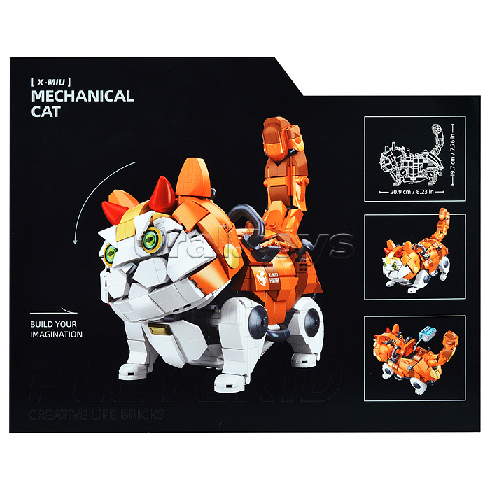 Конструктор "Mechanical Cat" (900 дет)