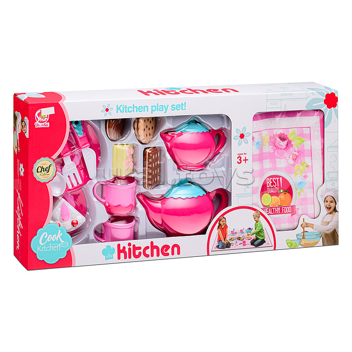 Набор посуды "Чайный сервиз "Праздник" в коробке