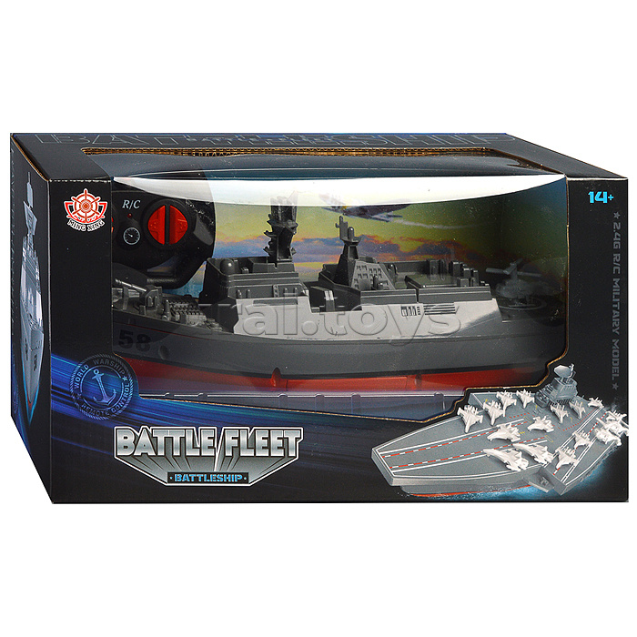 Корабль "Дельта" р/у, 27MHz, в коробке