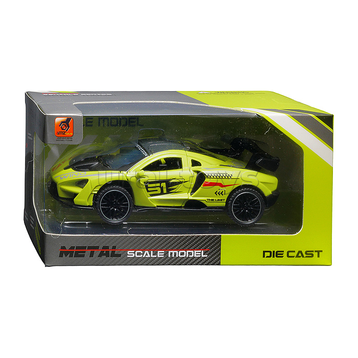 Машина 1:32 "Гипер кар" в коробке