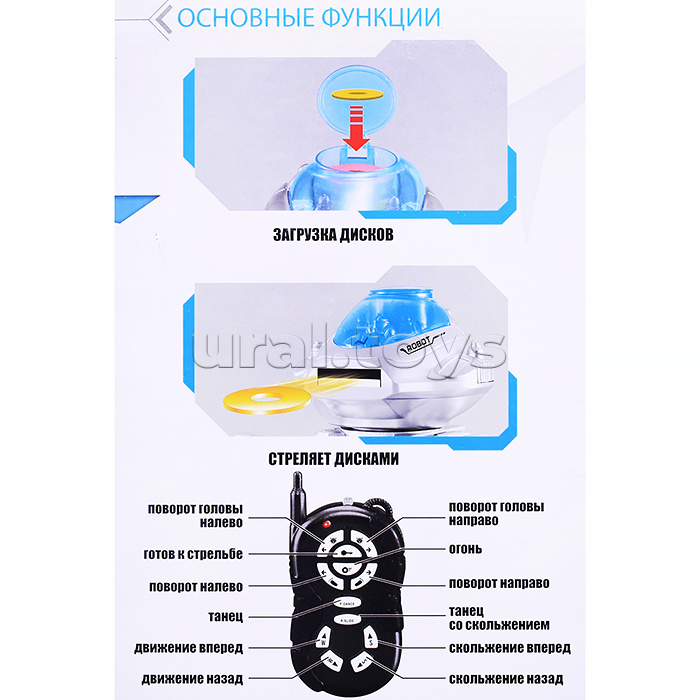 Робот "Робин" р/у, 27MHz в коробке Робот "Робин" р/у, 27MHz в коробке