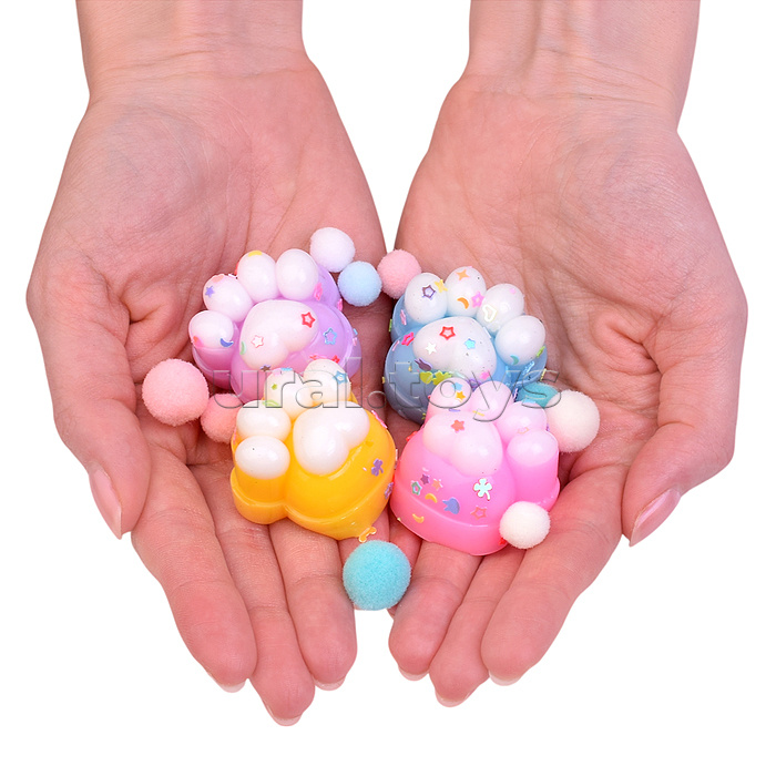 Игрушка-антистресс "Лапка котика"