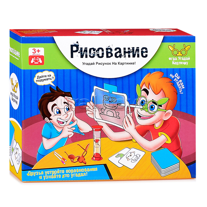 Настольная игра "Рисунки и мышление" в коробке