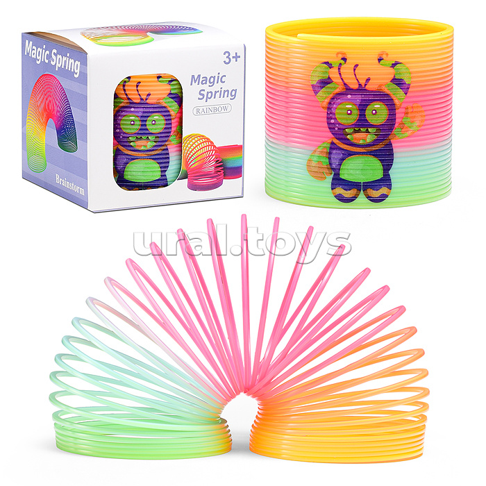 Игрушка-пружинка "Монстрик"