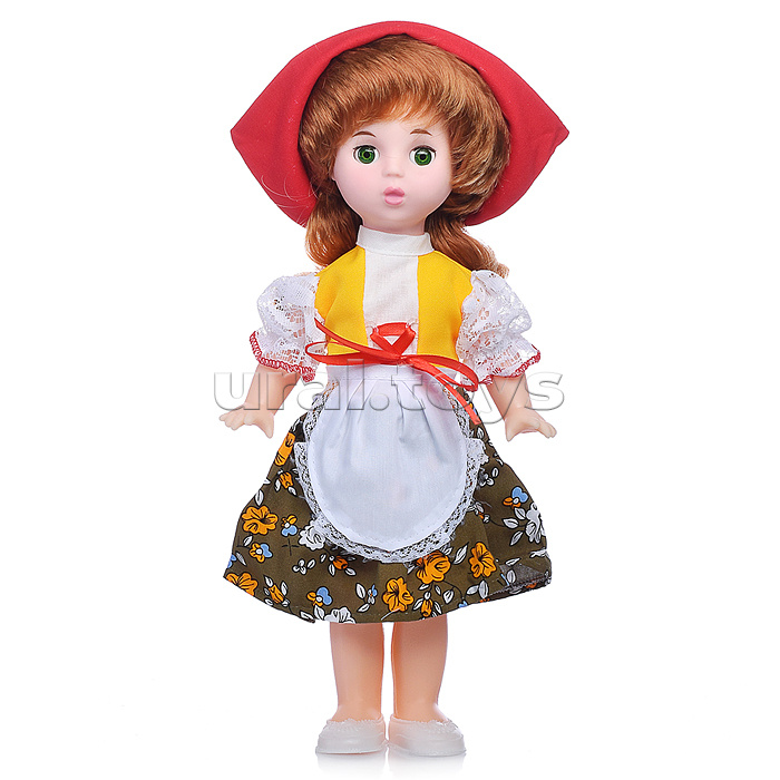 Кукла Красная шапочка 35 см в коробке