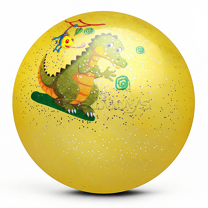 Мяч надувной детский PVC "Спортивный зверёк" 22см