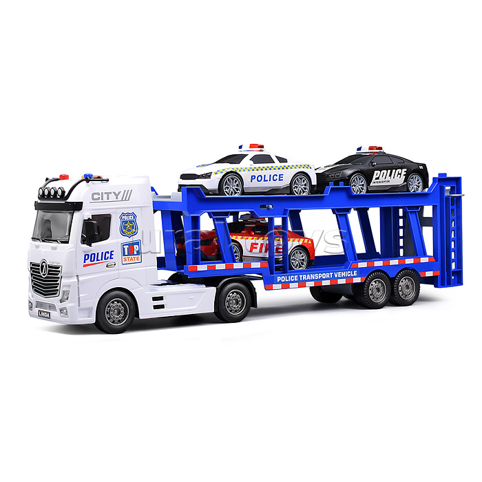 Автовоз "Мини-конвой" в коробке