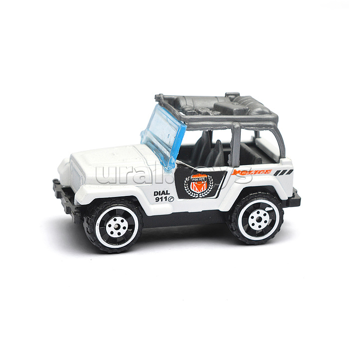 Набор машин "Полицейские службы" металл, в коробке