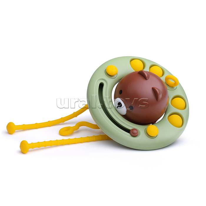 Погремушка-грызунок "Зверек" в коробке