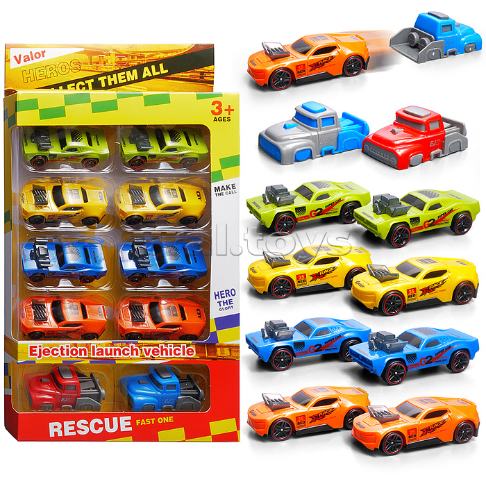 Набор машин "Железная армада" в коробке