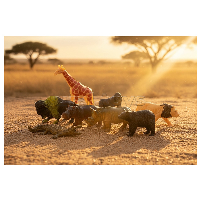 Набор животных "Природа в миниатюре" в пакете