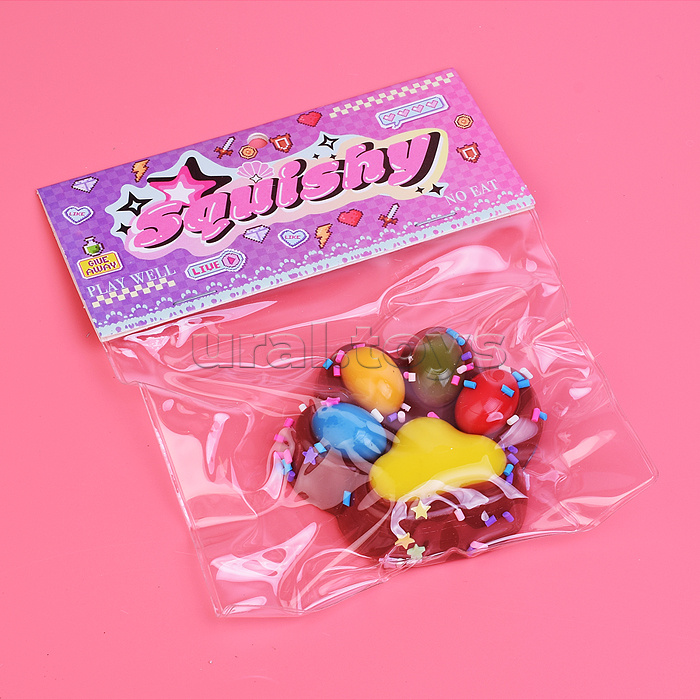 Игрушка-антистресс "Сладкая лапка"