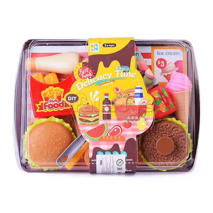 Набор продуктов "Fast food. Delicacy Time-2" в коробке Набор продуктов "Fast food. Delicacy Time-2" в коробке