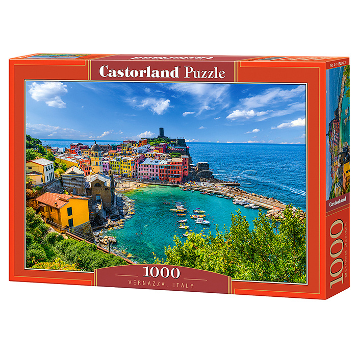 Пазлы 1000 "Вернацца. Италия"