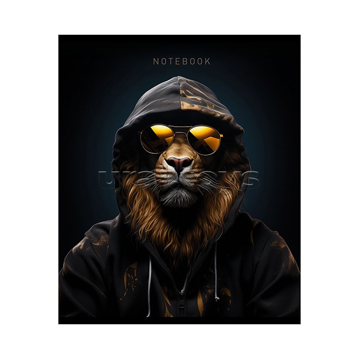 Тетрадь 48л. клетка А5 "Крутые пацаны" скрепка