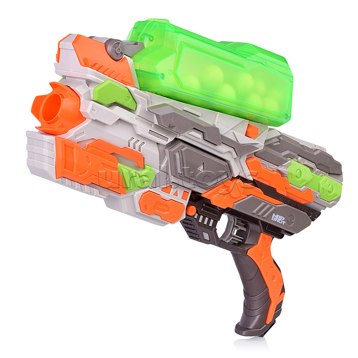 Бластер "Bullet storm" с шариками, в коробке