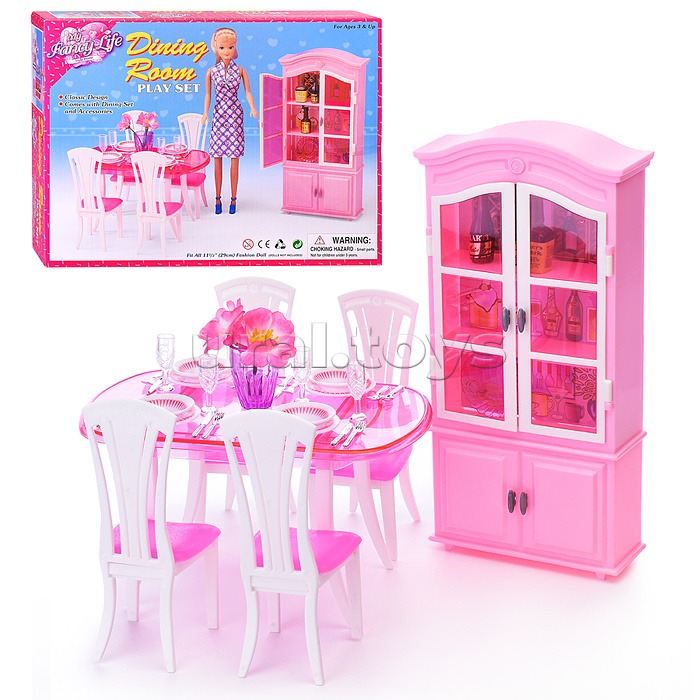 Набор мебели для Барби - Спальня