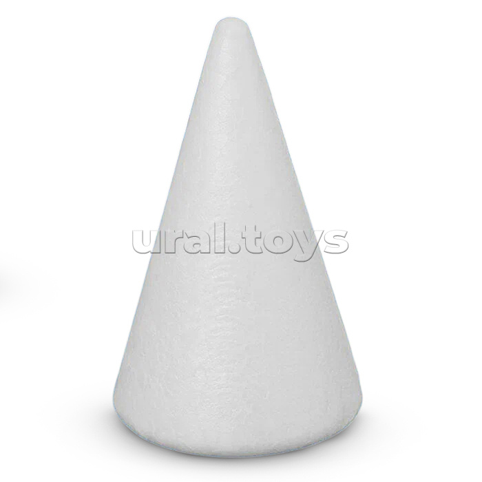 Конус пенопластовый h20*ф9см
