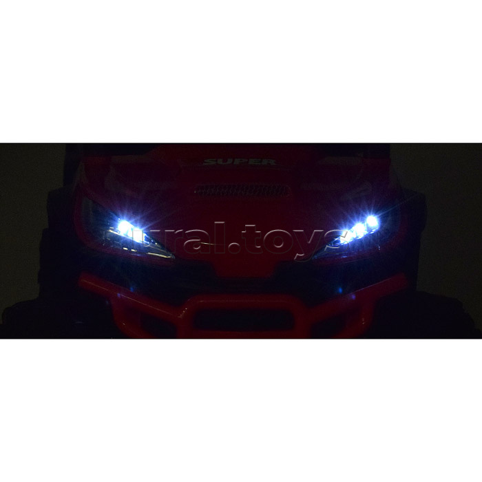 Электромобиль "Спорт" на аккумуляторе, в коробке (красный)