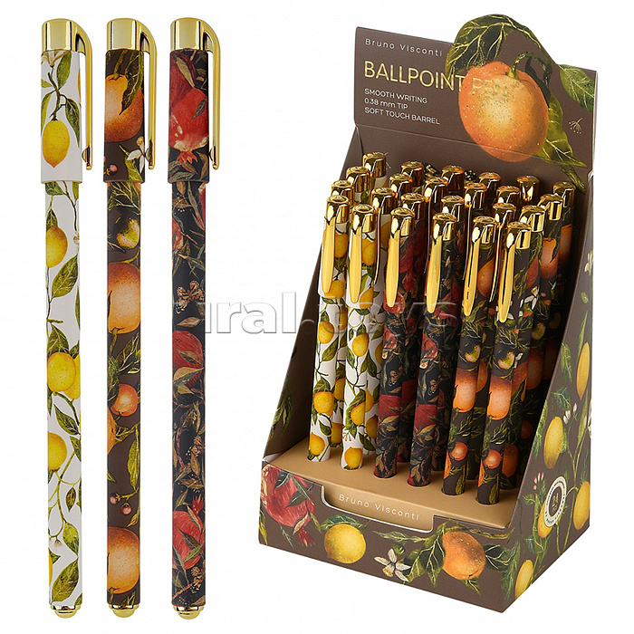 Ручка "Flora. Paradise" шариковая 0.38 мм, синяя