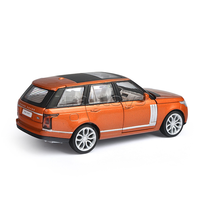 Машина металл Range Rover 14,7 см, (свет-звук, откр. двери, капот) инерц., в коробке