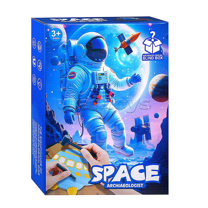 Раскопки "Космонавт" в коробке
