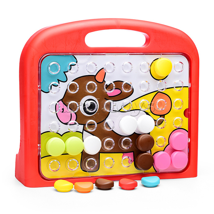 Моя первая мозаика "Тип 8" (48 фишек, 8 карточек, поле, чемодан)