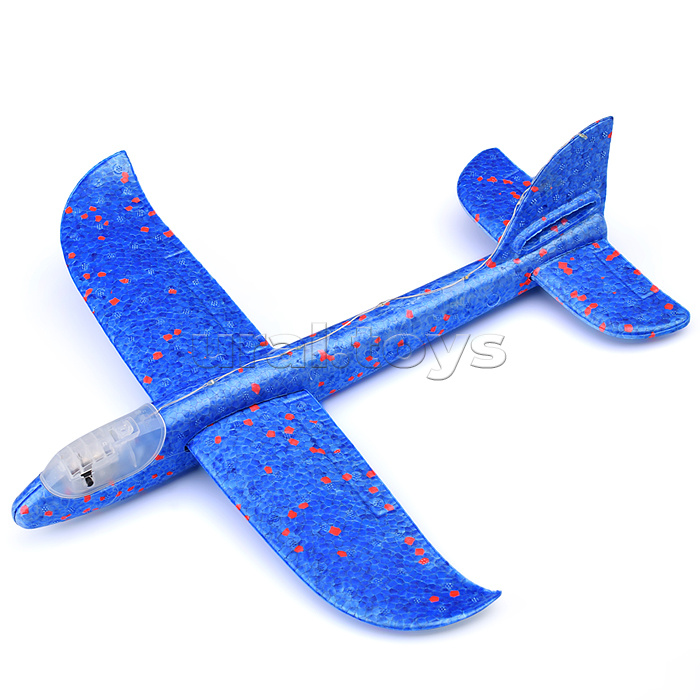 Самолет "Планер" 36см, свет