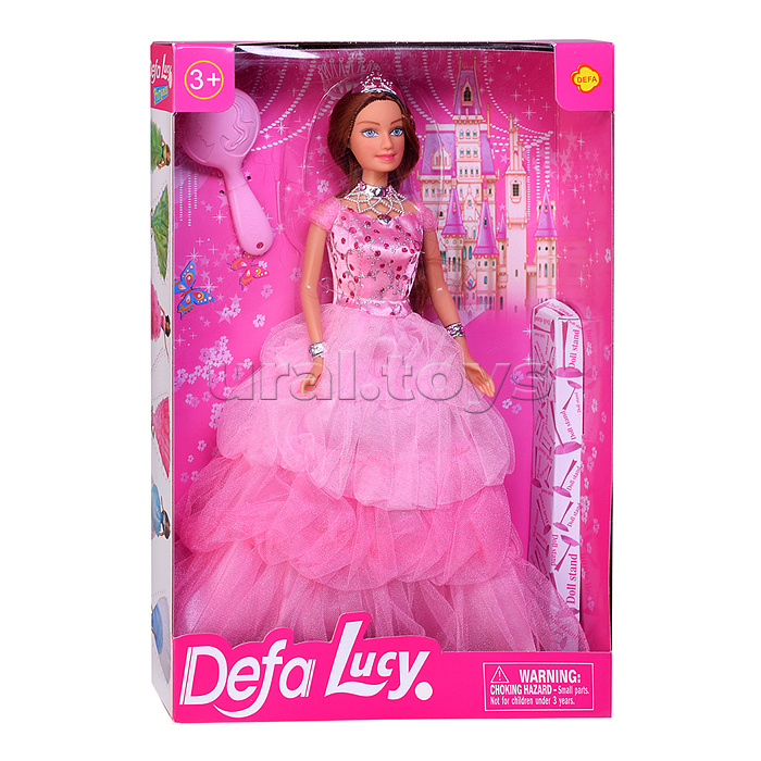 Кукла в бальном платье с аксессуарами,