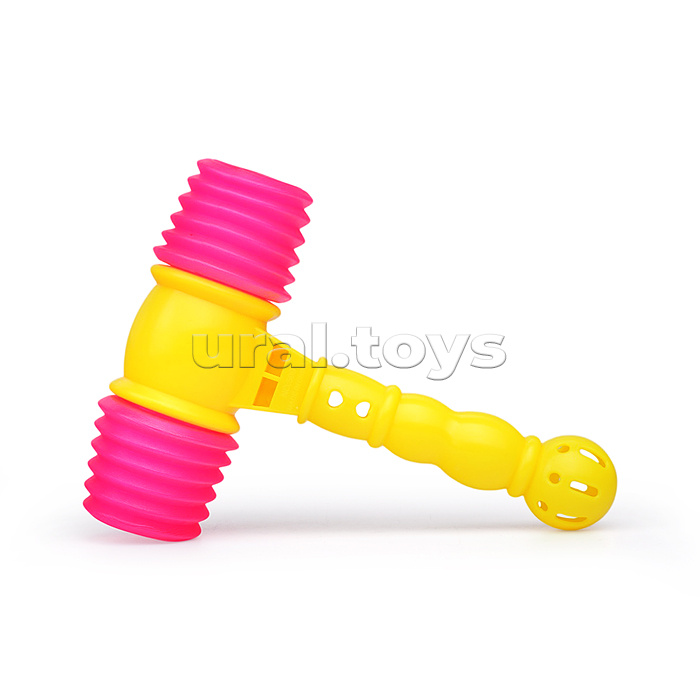 Молоток - стучалка "Стуко‑дром" 17 см., в пакете