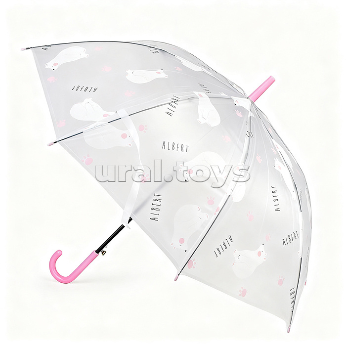 Зонт детский "Белые мишки" (55см.)