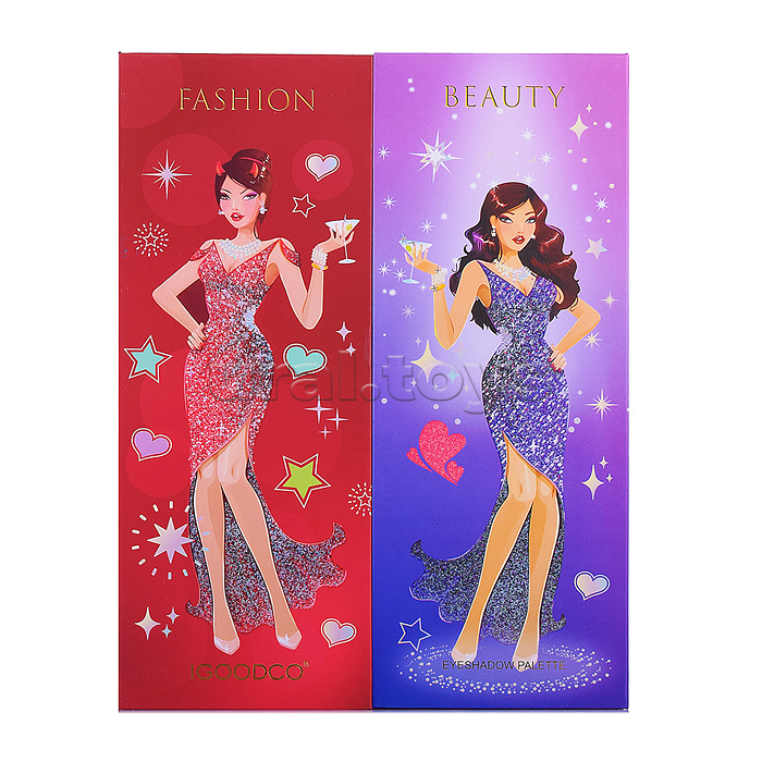 Косметика детская "Показ красоты" (палетка теней)