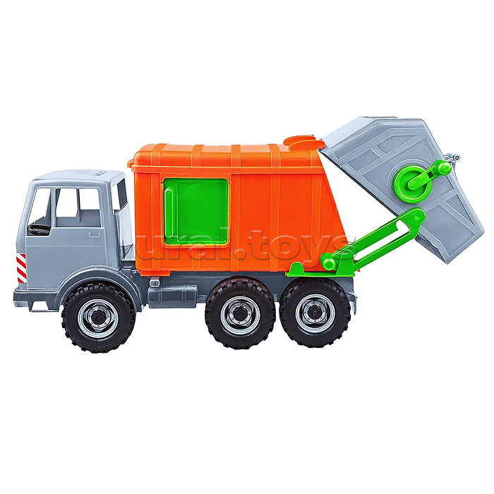 Мусоровоз Мерседес 3-х осный серии "Спецтехника" 45 см