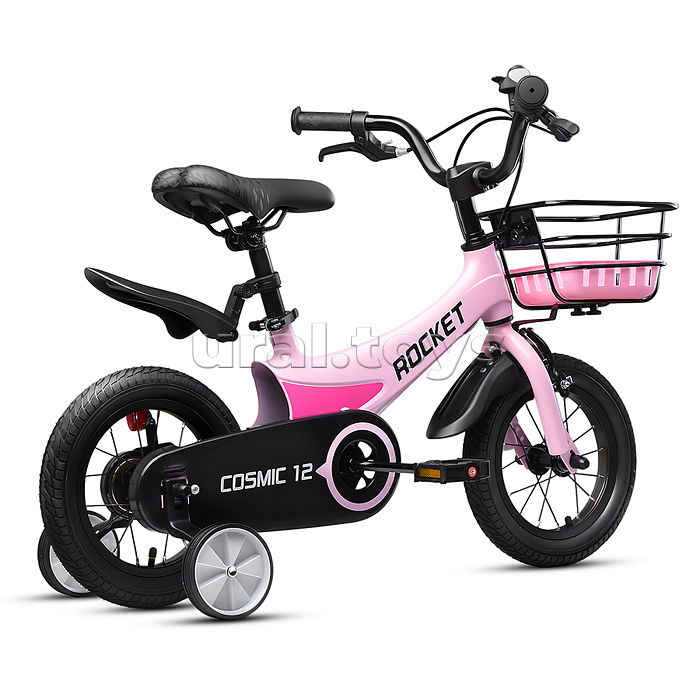Велосипед 12" Rocket Cosmic, цвет розовый