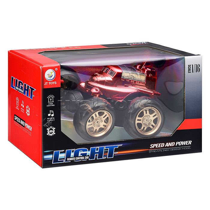 Машина "Трюк" р/у, 27 MHz, в коробке